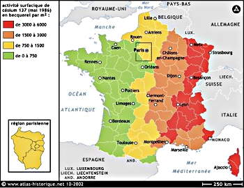 Contamination de la France par Tchernobyl