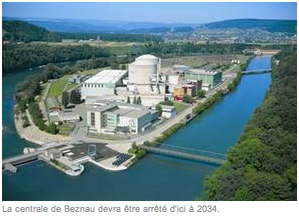 la centrale de Betznau qui devra être arrêtée d'ici 2034