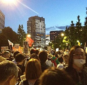 Fortes manifs contre le redémarrage de la centrale d'OHI